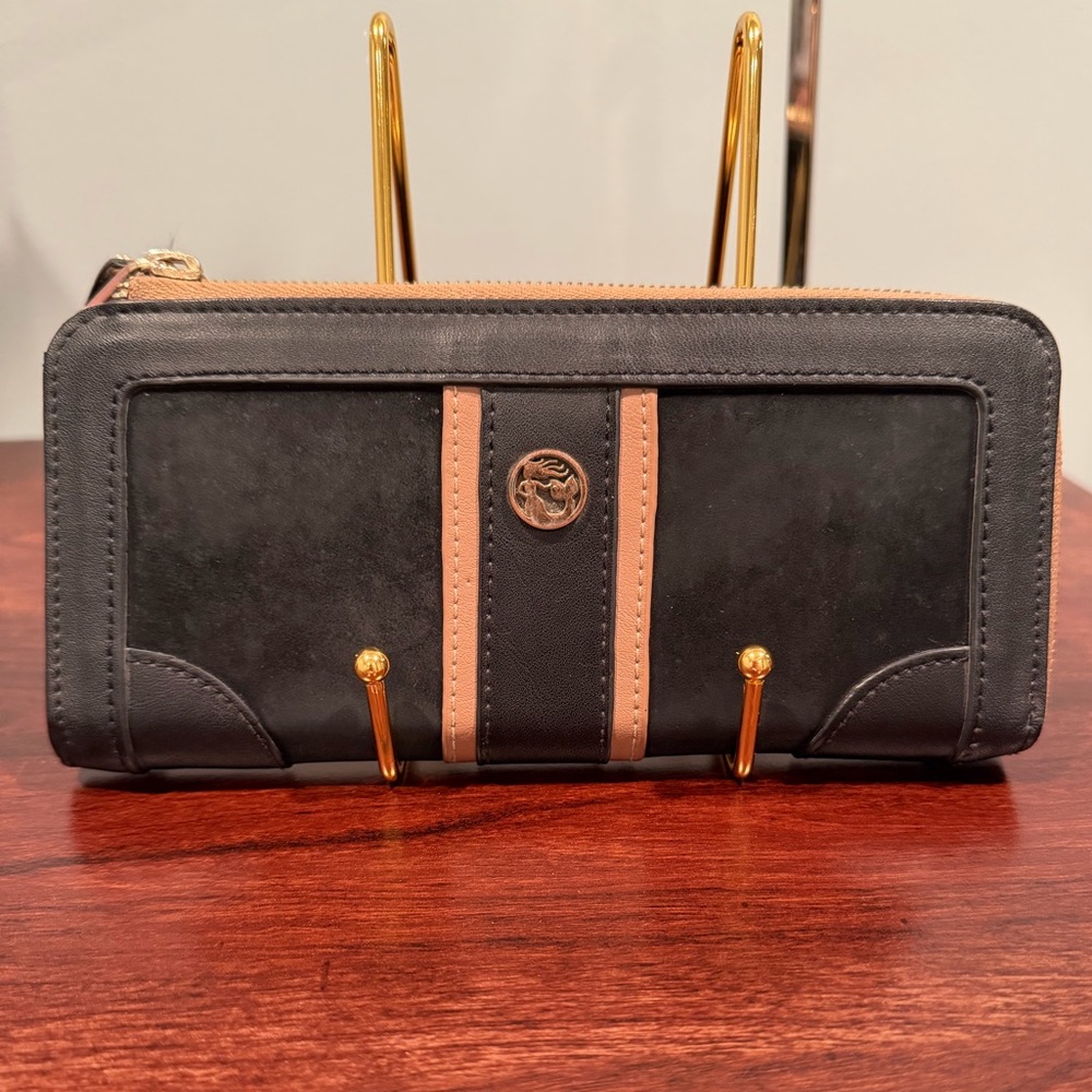 Spartina Black and Tan Wallet